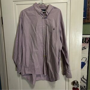 Vintage Ralph Lauren Men’s Size XLarge BIG SHIRT Button Down Cotton Oxford